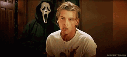 Billy Loomis Breathing Heavy Killer Behind GIF