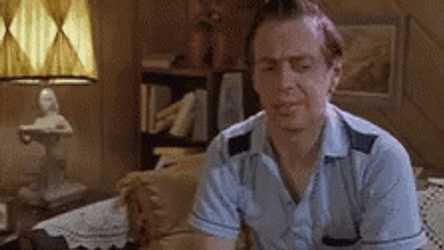 Billy Madison Steve Buscemi Deep Thinking GIF