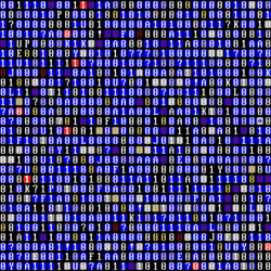 Binary Blue Coding GIF | GIFDB.com