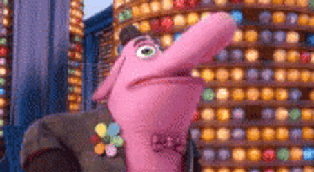 Bing Bong Inside Out Copying Chicken GIF