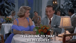 Bing Crosby Rosemary Clooney Cheers GIF