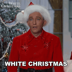 Bing Crosby White Christmas Singing