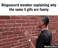 Binguscord Explaining Why Same Gifs Are Funny Meme GIF