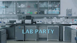 Biology Laboratory Party GIF