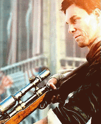 BioShock Infinite Booker Taking Aim GIF