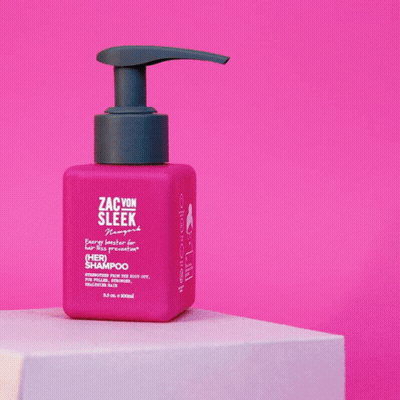 Biotin Shampoo Conditioner Bottle GIF