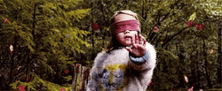 Bird Box Blind Folded Girl GIF