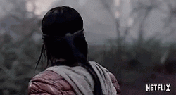 Bird Box Sandra Bullock Blind Fold GIF