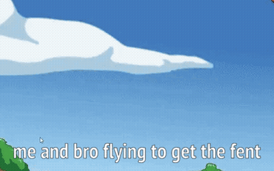 Bird Flying Saying Me and Bro Flying to Get the Fent