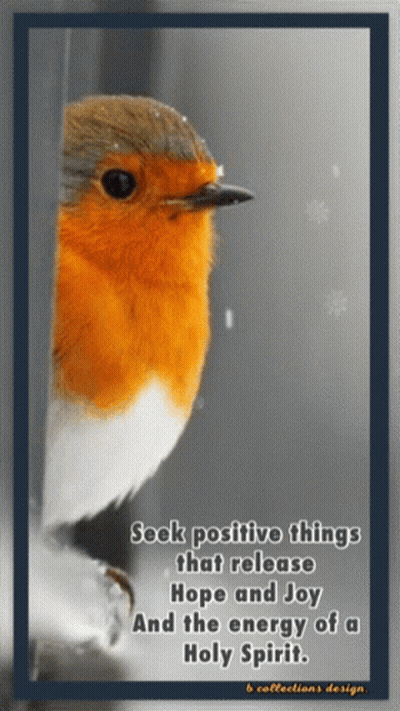 Bird Holding Apples Fall Is Here GIF
