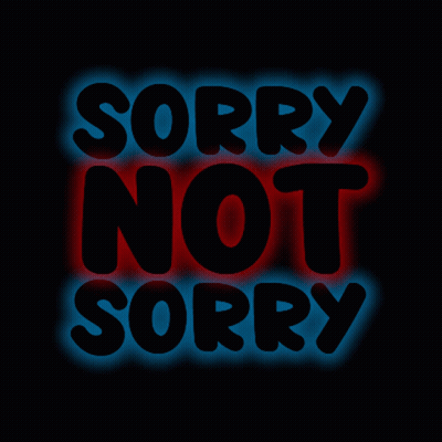 Bird Saying Sorry Not Sorry GIF