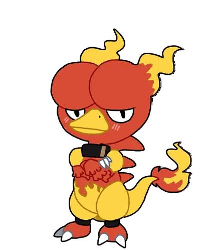 Bird With Flames On Body Sticker