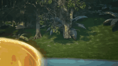 Bird With Glowing Object In Mouth GIF