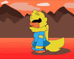 Birdie Animation Dry Heat GIF