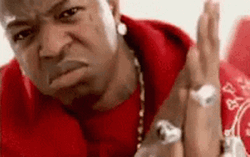 Birdman Hand Rub Serious Bryan Williams In Red GIF