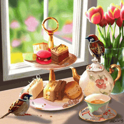 Birds Boston Tea Party GIF