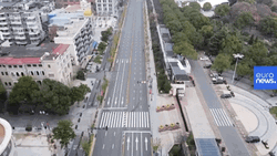Birds Eye View Of Ghost Town GIF