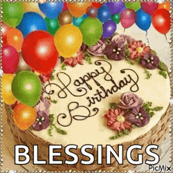 Premium Vector | Happy birthday illustration blessing card