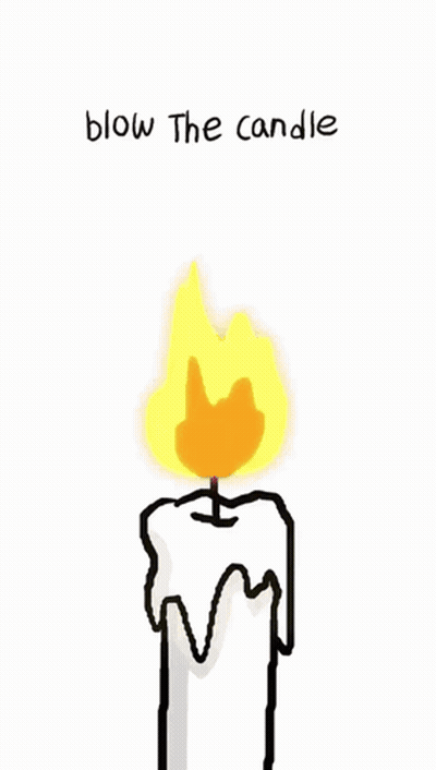 Birthday Cake With Strawberries And Candle Saying Happy Birthday GIF