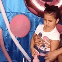 Birthday Candle Hair Pull GIF