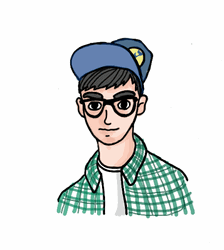 Birthday Card Animated Boy Drawing GIF