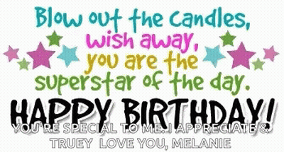 Birthday Card Blow Out Candles Wish Away GIF