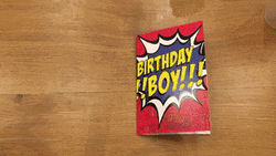 Birthday Card DIY Creative John Cena GIF