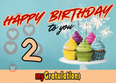 Birthday Card Saying Happy Birthday GIF