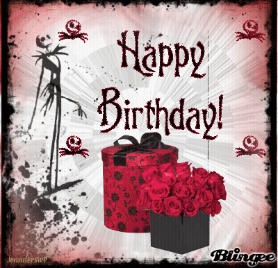 Birthday Card Saying Happy Birthday GIF