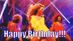 Birthday Dance Beyonce With Backup Dancers GIF