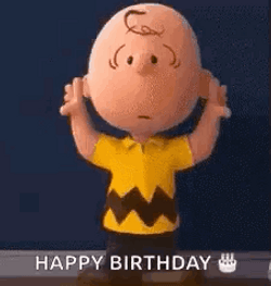Birthday Dance Charlie Brown Peanuts Grooving GIF