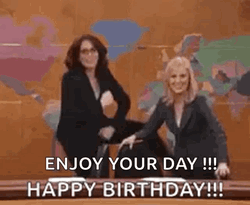 Birthday Dance Tina Fey SNL GIF
