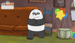 Birthday Dancing Panda We Bare Bears GIF