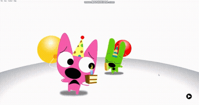 Birthday Dash GIF