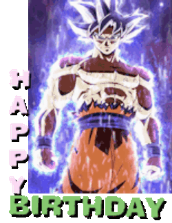 Birthday Dragon Ball Sticker GIF