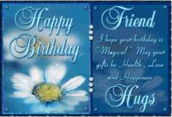 Birthday Greeting Card Happy Heavenly Birthday GIF