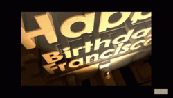 Birthday Greetings For Francisco GIF