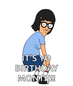 Birthday Month Tina Belcher Twerking GIF
