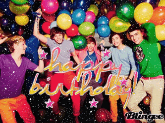 Birthday Onedirection GIF