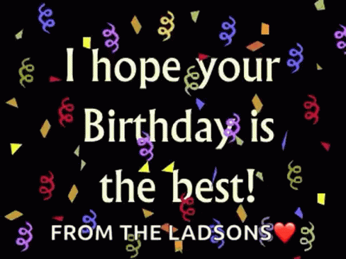 Birthday Wish From Ladsons GIF