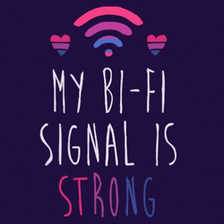 Bisexual Internet WiFi Pride GIF