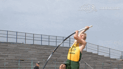 Bison Track And Field Athlete GIF