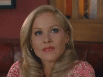Biting Lip Christina Applegate GIF
