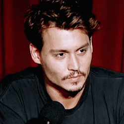 Biting Lip Johnny Depp Actor GIF