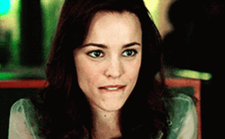 Biting Lip Rachel McAdams GIF