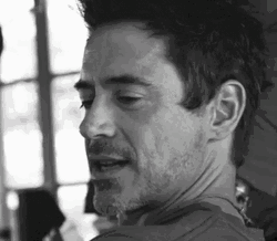 Biting Lip Robert Downey Jr GIF