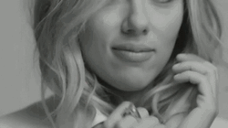 Biting Lip Scarlett Johansson GIF