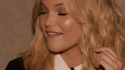 Biting Lip Sensual Olivia Holt GIF