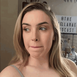 Biting Lip Surprised Stella Rae GIF