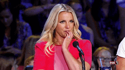 Biting Nails Britney Spears Nervous Nod GIF